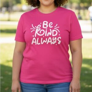 2/$10 🇨🇦 Pink shirt day T - size L